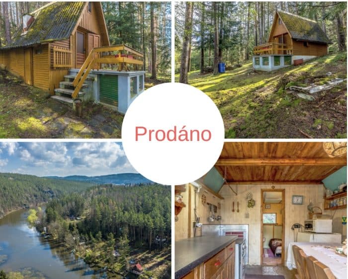 Prodej rekreační chaty u Hracholuské přehrady, Vranov u Stříbra